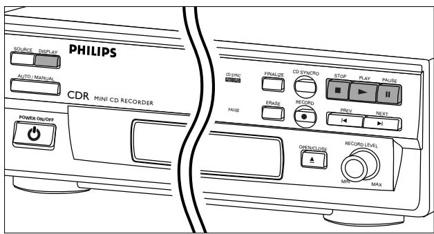 PHILIPS CDR560 - Playing a CD - 1