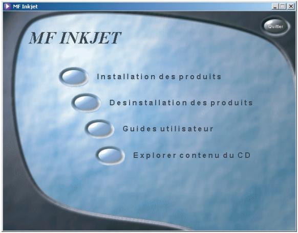 PHILIPS MF-JET 485 - Installation du logiciel - 1