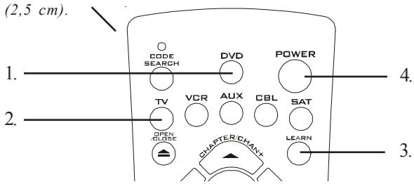 PHILIPS US2-PDVD6 - Aprendizaje de Comandos - 2