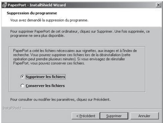 PHILIPS CRYSTAL 650 - Désinstallation à l'aide du CD-ROM - 7