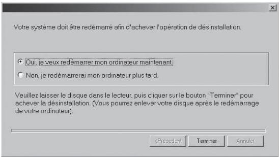 PHILIPS CRYSTAL 650 - Désinstallation à l'aide du CD-ROM - 8