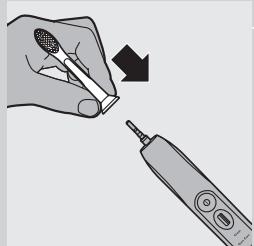 PHILIPS 900PLUS SERIES - Attaching the brush head - 1