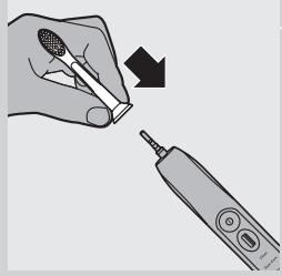 PHILIPS 900PLUS SERIES - Inserimento della testina - 1