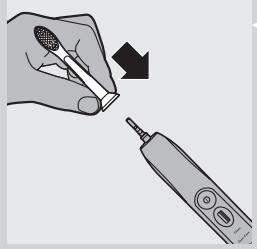 PHILIPS 900PLUS SERIES - Fixation de la tete de brosse - 1