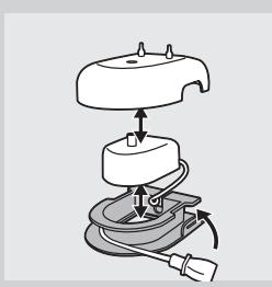 PHILIPS 900PLUS SERIES - Snoerwikkelaar van luxe oplader (alleen bepaalde typen) - 1