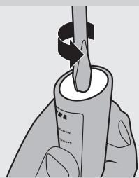 PHILIPS 900PLUS SERIES - Retrait de la batterie rechargeable - 1