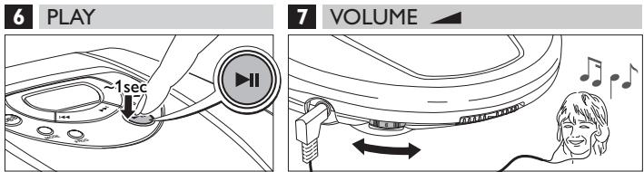 PHILIPS AZ7680 - MISE EN SERVICE RAPIDE - 3