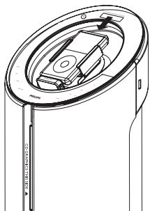 PHILIPS DCM580 - De iPhone/iPod plaatsen - 1