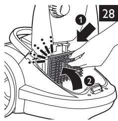 PHILIPS FC9151 - Elektrikli supürgeyi kullanirken bazen elektrik carpms gibi hissediyorum. - 27