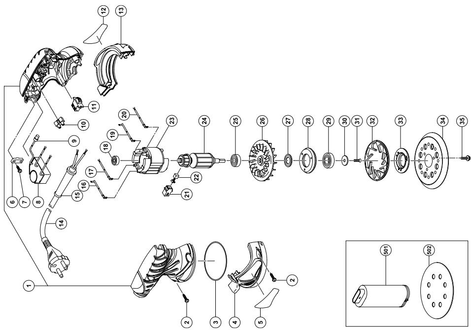 HITACHI SV 13YB LV - NOTA: - 1