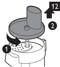 PHILIPS HR 1387 - Raper du gouda - 2