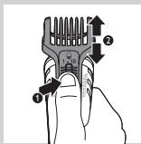PHILIPS QG3330 - Beard trimming with beard comb - 2