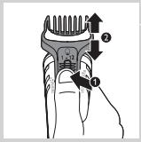 PHILIPS QG3330 - Lyhyiden partakarvojen siistiminen - 3