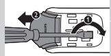 PHILIPS QG3330 - De accu verwijderen - 1