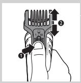PHILIPS QG3330 - Parran siistiminen partakammalla - 4