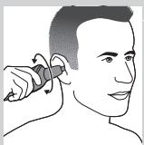 PHILIPS QG3330 - Haare in der Nase schneiden - 3