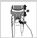 PHILIPS QG3330 - Skagg- och stubbtrimning - 7