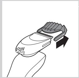 PHILIPS RQ1280/21OP - Het Beard Styler-hulpstuk zonder de kam gebruiken - 1