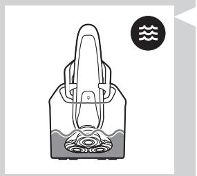 PHILIPS RQ1280/21OP - Utilisation du système de nettoyage jet clean - 4