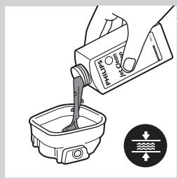 PHILIPS RQ1280/21OP - Das Jet Clean System für den GebrauchVBorbereiten - 2