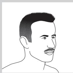 PHILIPS RQ1280/21OP - Beard styles - 1