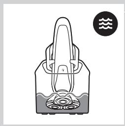 PHILIPS RQ1280/21OP - Das Jet Clean System verwenden - 4