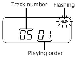 SONY D-368 - Playing tracks in the order you want (RMS play) - 3