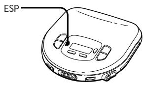 SONY D-368 - To prevent sound from skipping (ESP) - 1
