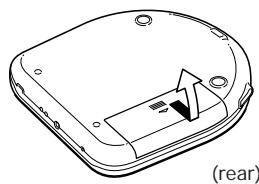 SONY D-368 - Using rechargeable battery - 1