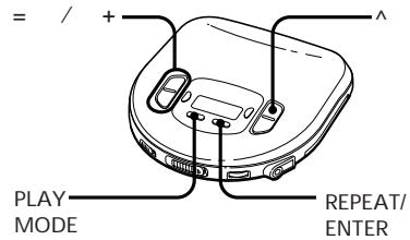 SONY D-368 - Playing tracks in the order you want (RMS play) - 1