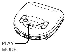 SONY D-368 - Playing tracks in random order (Shuffle Play) - 1