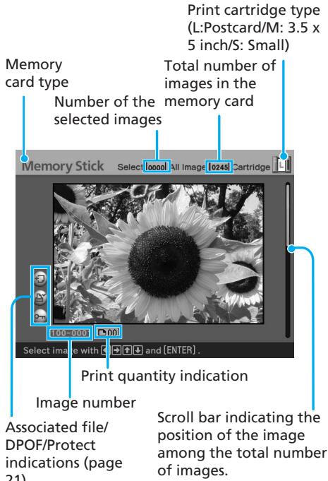 SONY DPP-EX50 - Checking the preview image before printing - 2