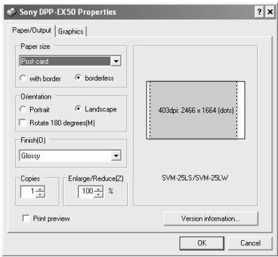 SONY DPP-EX50 - Note - 1
