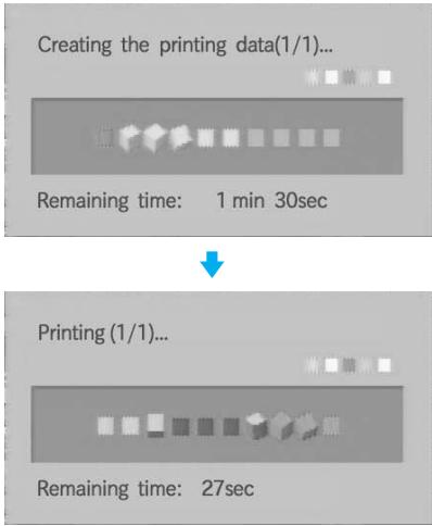 SONY DPP-EX50 - Press PRINT. - 2