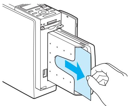 SONY DPP-EX50 - Press INPUT SELECT repeatedly to select the memory card containing the images that you want to print. - 8