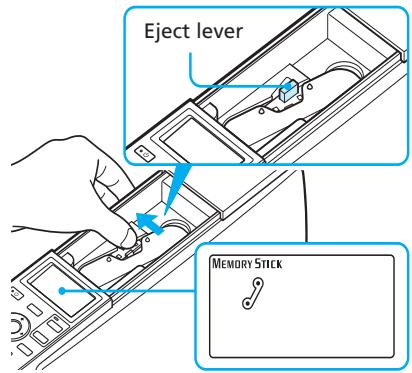SONY DPP-EX50 - Removing the print cartridge - 1