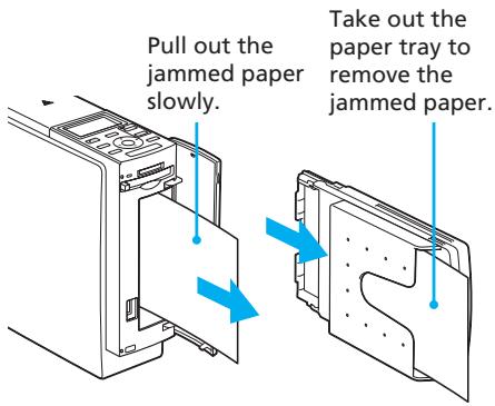 SONY DPP-EX50 - If paper jams - 1