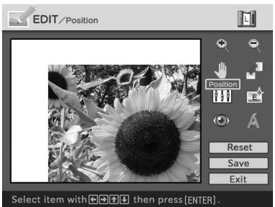 SONY DPP-EX50 - Press ENTER. - 1
