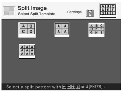SONY DPP-EX50 - Making split images - 6