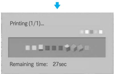 SONY DPP-EX50 - Press PRINT. - 3