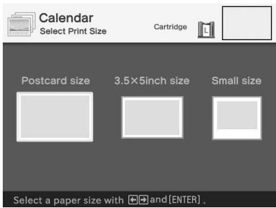 SONY DPP-EX50 - Making a calendar - 2