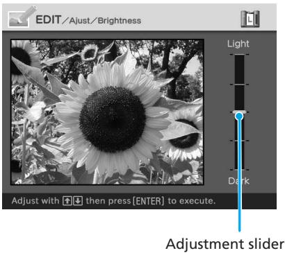 SONY DPP-EX50 - Adjusting an image - 2