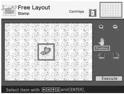 SONY DPP-EX50 - Adding a stamp - 2