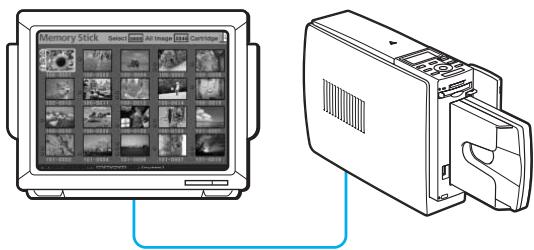 SONY DPP-EX50 - Printing using a TV monitor (MONITOR OUT mode)  Page 18 - 1