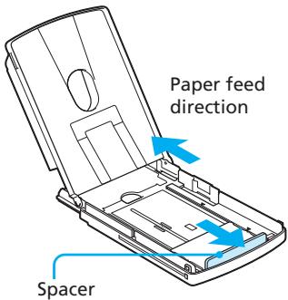 SONY DPP-EX50 - To use Post Card size print paper - 1