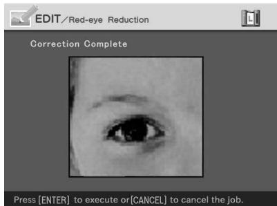 SONY DPP-EX50 - Press the arrow ( /  /  / ) button to select "Execute" and press ENTER. - 1