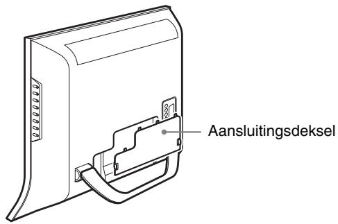 SONY MFM-HT205 - Instelling 4: Plaats het aansluitingsdeksel terug - 1