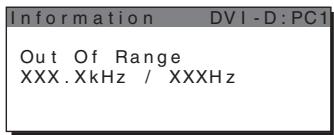 SONY MFM-HT205 - Jeśli na ekranie pojawia się komunikat „Out Of Range” - 1