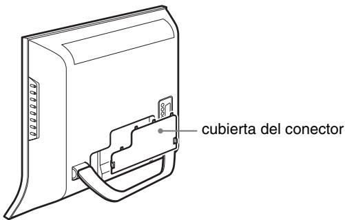 SONY MFM-HT205 - Retire la cubierta del conector. - 1