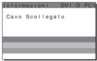 SONY MFM-HT205 - Se viene visualizzato "Cavo Scollegato" - 1